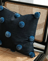 Pom Pom Pillow Blue - Pepper B.